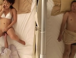 JAV massage gone malign covert coition in HD Subtitles