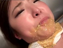 SHE PUKES - Man-made - HD - Deepthroat - Puke - Fooling around - Forced - Gagging - Wady - VIDEO - 2019