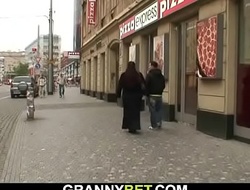 Busty bookworm bitch picked concerning plus doggy-fucked